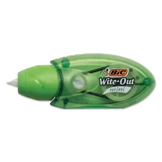 Bic Wite-Out Mini Twist Correction Tape Non-Refillable 1/5" x 314" 2/Pack WOMTP21 image {4}