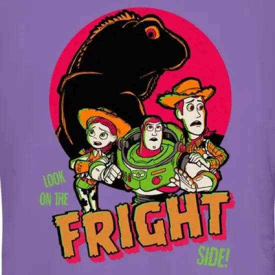 Junior's Toy Story Halloween Look on the Fright Side T-Shirt image {1}