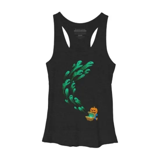 Women's Design By Humans It's time for halloween By SINDAR Racerback Tank Top image {7}