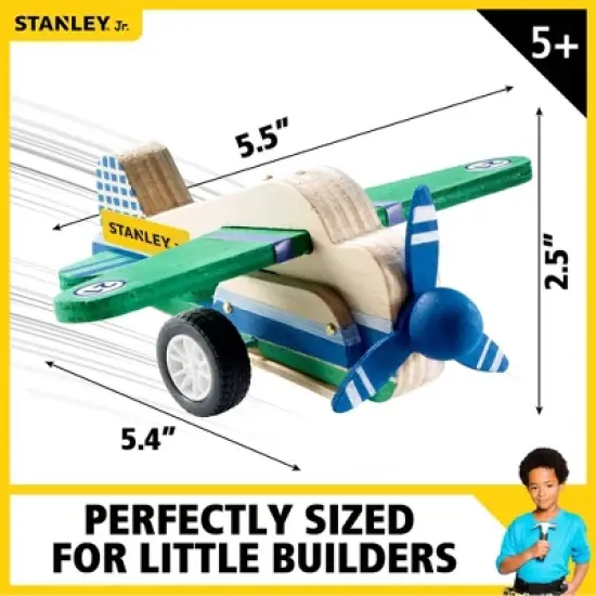Stanley Jr. DIY Pull Back Airplane Kit image {2}