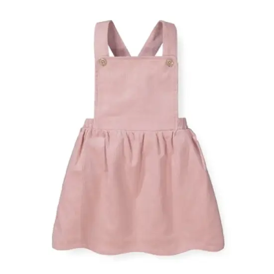 Hope & Henry Girls' Crossback Apron Skirtall, Toddler image {6}