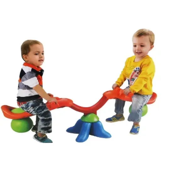 Costway Kids Seesaw 360 Degree Spinning Teeter Totter Bouncer Activity Sporting Play image {1}