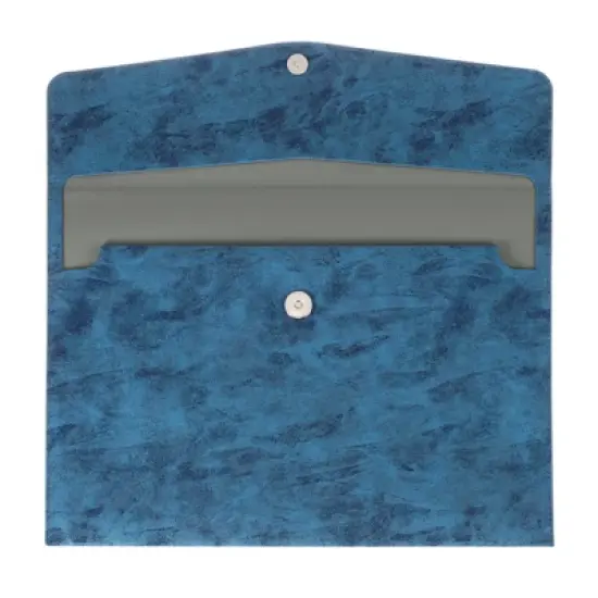 Unique Bargains Waterproof PU Leather File Folder with Button Closure 13.4" x 9.4" image {8}