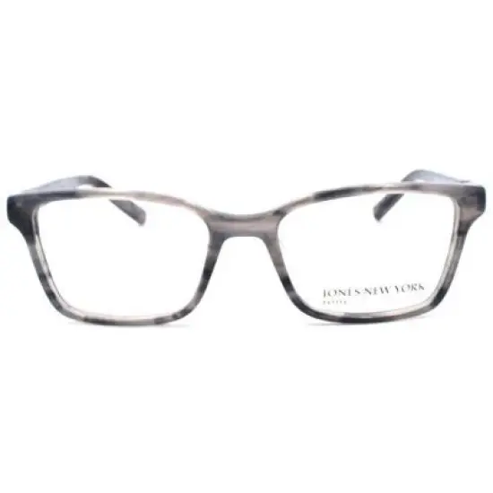 Jones New York J227 48mm Unisex Acetate Rectangular Designer Eyeglasses OR Blue Light Filter OR Reading Glasses in Grey image {1}