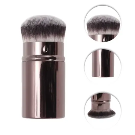 Unique Bargains Durable Foundation Brush Brown 1 Pc image {2}