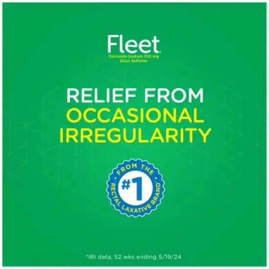 Fleet Stool Softener Oral Laxative Softgels - 25ct image {3}