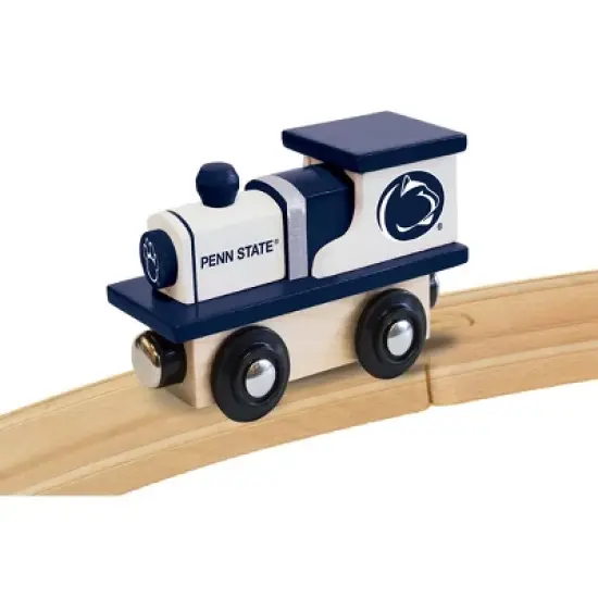 MasterPieces Officially Licensed NCAA Penn State Nittany Lions Wooden Toy Train Engine For Kids image {3}