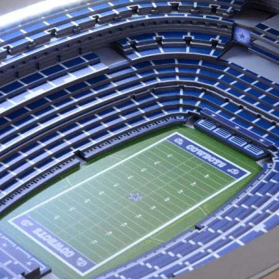 NFL Dallas Cowboys 25-Layer StadiumViews Lighted End Table image {2}