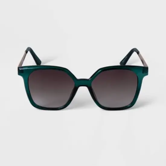 Women's Plastic and Metal Square Sunglasses - A New Day&trade; image {3}