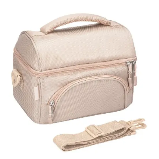 Bentgo Deluxe Lunch Bag, Durable & Insulated Bag, Internal Mesh Pocket & 2-Way Zippers image {6}