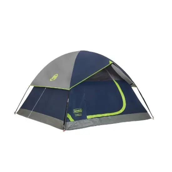 Coleman 4'x7' Sundome 2 Person Camping Tent - Gray/Blue image {6}