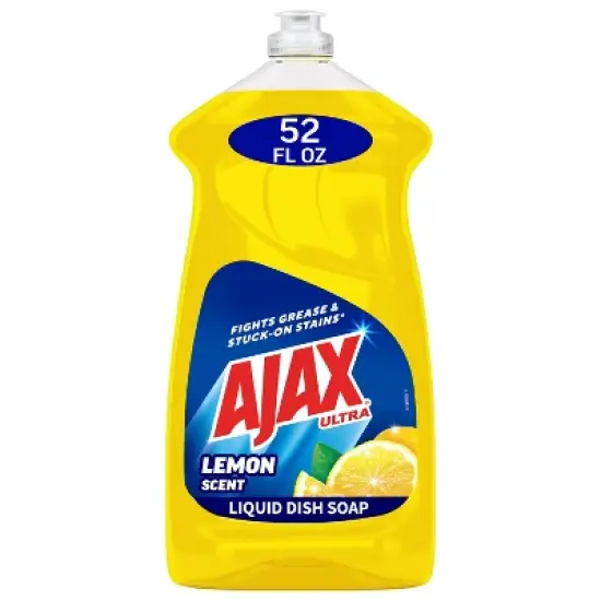 Ajax Ultra Lemon Super Degreaser Dishwashing Liquid Dish Soap image {14}