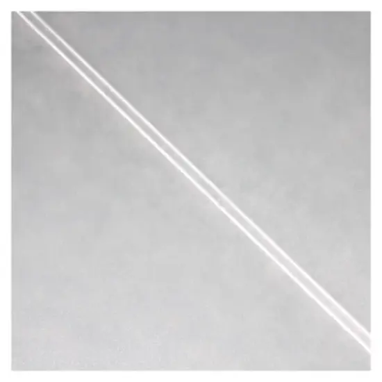 Polypropylene Anti Slip Foldable Chair Mat for Hard Floors Rectangular White - Floortex image {2}