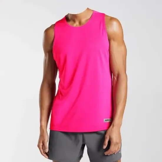 Amber Fight Gear Premium Durable Boxing Jersey with Satin Finish Fabric &ndash; Comfortable & Stylish Training Gear for Unmatched Performance, Pink, Large image {3}