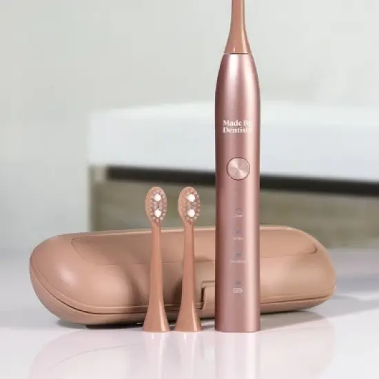 Made by Dentists Sonic Adult Toothbrush Refills - Rose Gold - 3ct image {2}