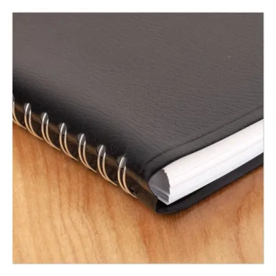 DayMinder Daily Appointment Book, 8 x 5, Black Cover, 12-Month (Jan to Dec): 2026 image {4}