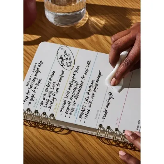 Altitude 160pg Ruled Journal 6"x8" With Erasable Cover And Wet Erase Marker image {10}