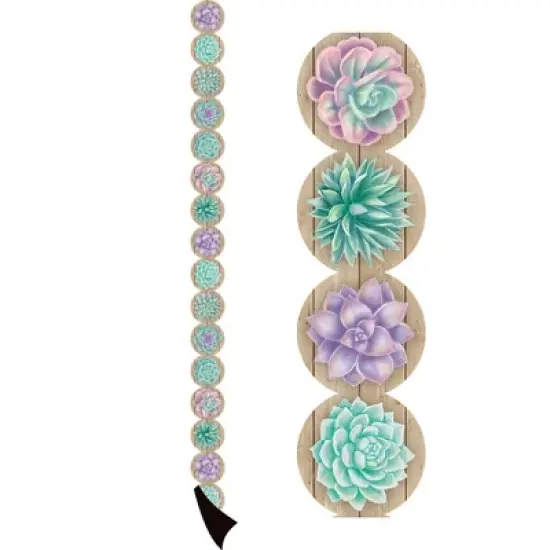 Teacher Created Resources&reg; Rustic Bloom Magnetic Border, 24 Feet Per Pack, 2 Packs image {2}