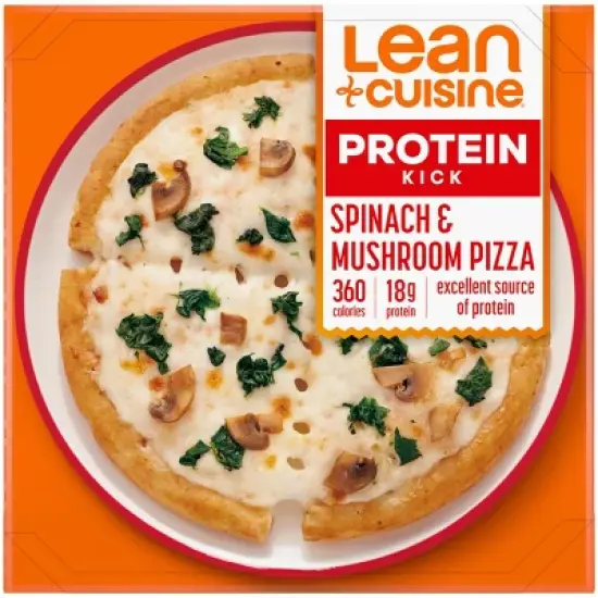 Lean Cuisine Protein Kick Spinach & Mushroom Frozen Veggie Pizza - 6.1oz image {10}