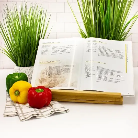 BergHOFF Bamboo Adjustable Bookstand, Great for Cook Book and Tablet image {5}