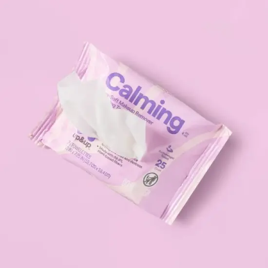Calming Ultra-Soft Makeup Remover Cleansing Towelettes - Scented - up&up&trade; image {1}