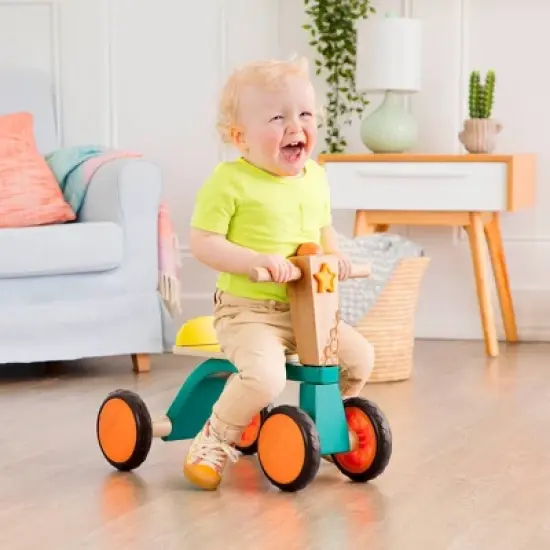 B. toys Wooden Toddler Bike Smooth Rider image {2}