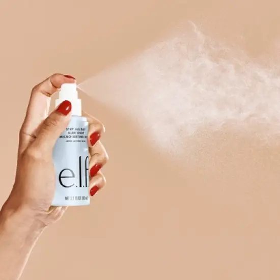 e.l.f. Stay All Night Blue Light Micro-Setting Mist - 2.7 fl oz image {1}