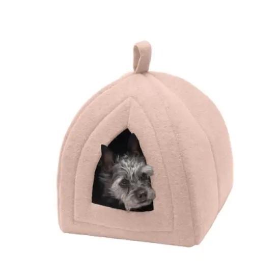 FurHaven Fleece Pet Tent Cat Bed image {4}