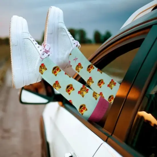 Extreme Fit Emoji Fun And Expressive Compression Socks - 3 Pair image {1}