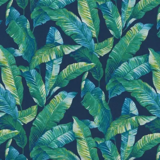 Hanalei Lagoon Outdoor Bench Cushion Blue - Pillow Perfect image {1}