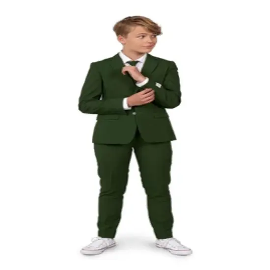 OppoSuits Teen Boys Solid Color Suits image {8}