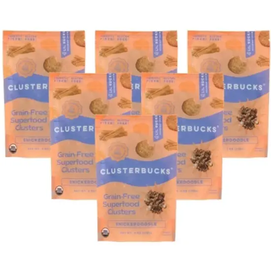 Lil Bucks Snickerdoodle Grain-Free Superfood Clusters - Case of 6/6 oz image {4}