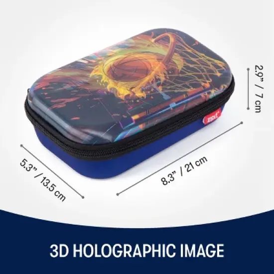 ZIPIT 3D Lenticular Pencil Case, Pencil Box for Boys image {3}