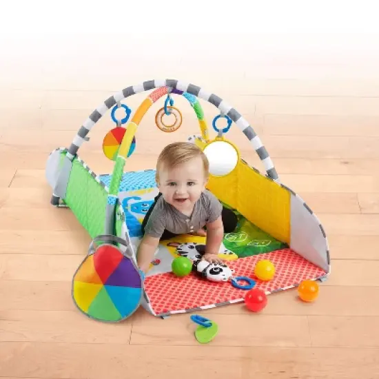 Baby Einstein Patch's 5-in-1 Activity Play Gym & Ball Pit -  Color Playspace image {5}