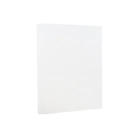 JAM Paper Strathmore 88 lb. Cardstock Paper 8.5" x 11" Bright White 250 Sheets/Ream (301005B) image {1}