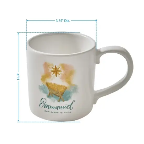 Split P Emmanuel Spiritual Gold Mug Set Of 4 image {3}