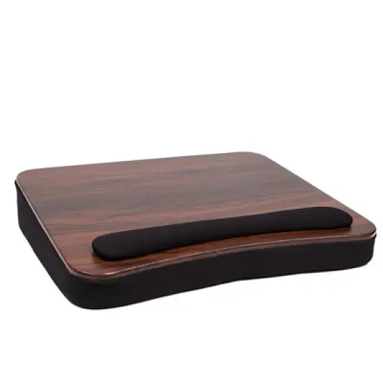 Sofia + Sam All Purpose Lap Desk (Wood top) with Memory Foam image {2}