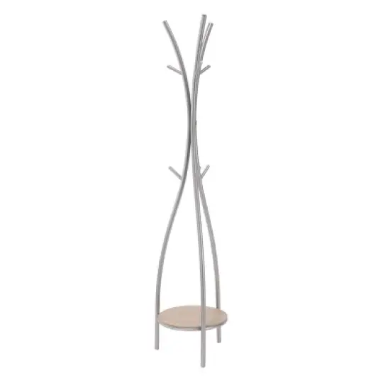 Contemporary Coat Rack Silver - Olivia & May image {2}