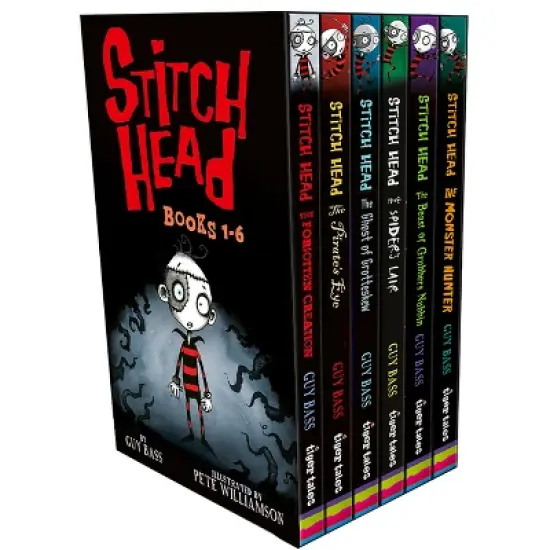 Stitch Head 6-Book Boxed Set - by  Guy Bass (Mixed Media Product) image {1}