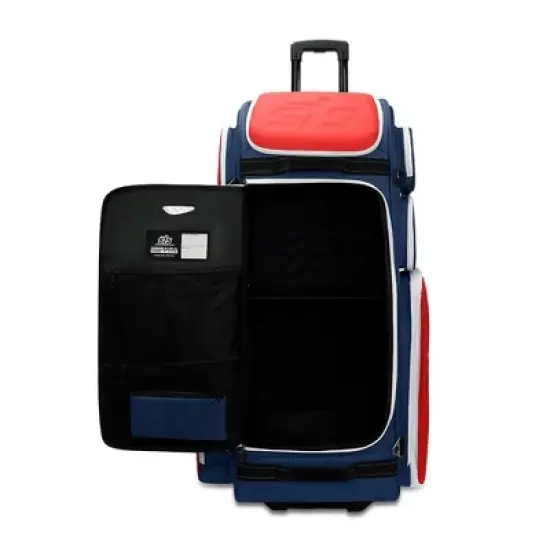 2025 Smash Ops Guerrilla V4 Roller Bag - Red/Navy image {1}