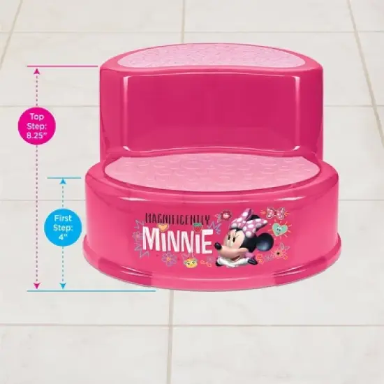 Disney Minnie Mouse 2-Tier Step Stool image {9}