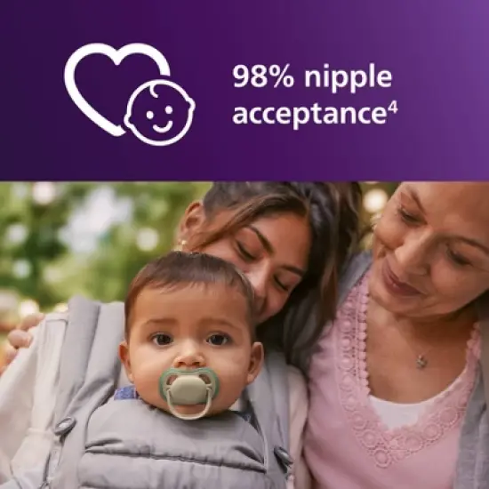 Philips Avent Ultra Air Pacifiers 6-18m - Leopard Print/Tropical Mix - 4pk image {3}