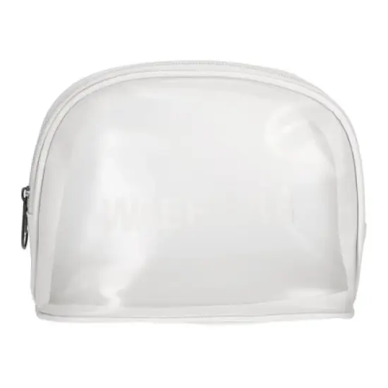 Unique Bargains Portable Semicircle Wash Makeup Bag 1 Pc image {6}