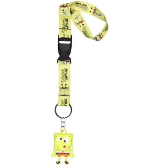 SpongeBob Squarepants Wrist Lanyard For Keys Keychains Wallet image {4}