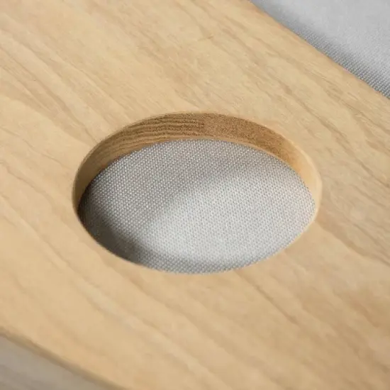 Greemotion 5pc Lyon 3-in-1 Outdoor Convertible Patio Dining Set with Arm Chairs Brown: Modern Aluminum & Teak Table, UV-Resistant image {11}