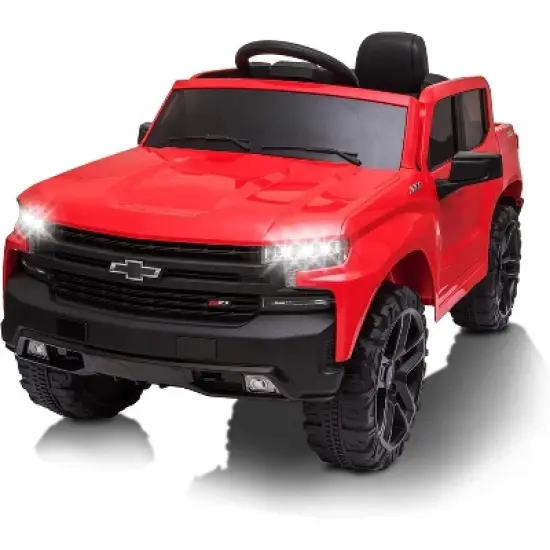 Acekool 12V Kids Ride-On Truck with Remote, MP3, Bluetooth, Spring Suspension, LED Lights image {10}