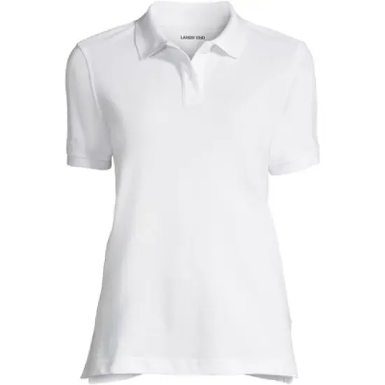 School Uniform Young Women's Tall Short Sleeve Mesh Polo Shirt image {5}