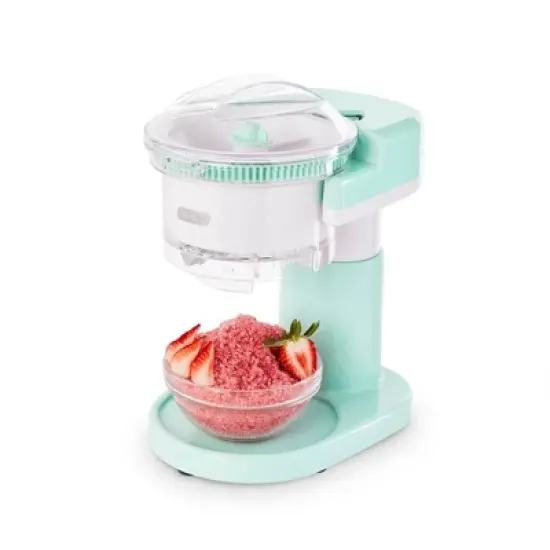 Dash Shaved Ice Maker: Aqua Blue Ice Shaver Machine, Slushie & Snow Cone Maker, Dishwasher-Safe Parts, 85W, 1-Year Warranty image {15}