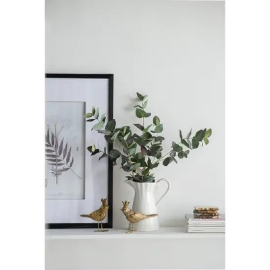 8.5x6x9in Maisie Pitcher, White image {5}