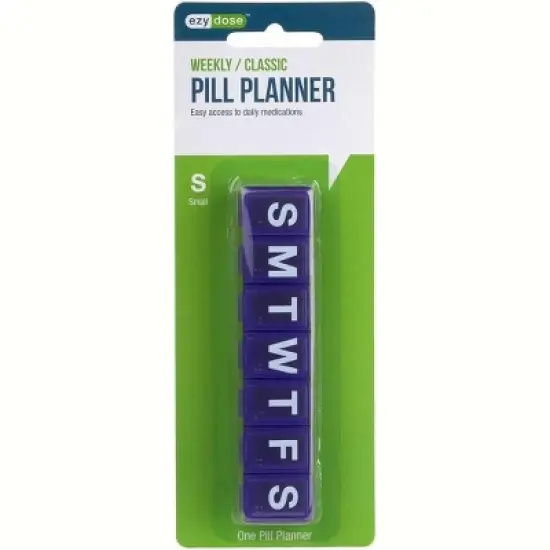 Ezy Dose Weekly/Classic Pill Planner Small image {1}